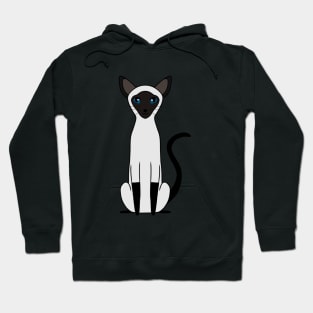 siamese cat design gift ideas. funny siamese cat gift birthday ulgy shirt cute Hoodie